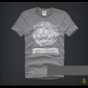 NWT Abercrombie kids a&f kids classic logo tee